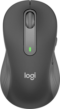 Mysz komputerowa bezprzewodowa Logitech Signature M650 L LEWA grafitowa (910-006239)