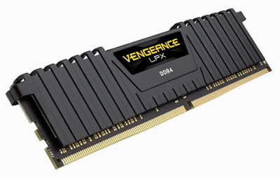 RAM Corsair DDR4-2400 16384MB PC4-19200 (zestaw 2x8192) Vengeance LPX czarny (CMK16GX4M2A2400C14)