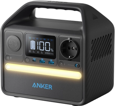 Зарядна станція Anker PowerHouse 521 / 398 Вт / 256 Вт/год / LiFePO4 (A1720311)