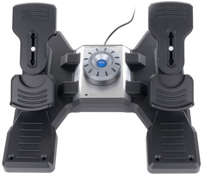 Педалі керування Logitech G Saitek Pro Flight Rudder Pedals PC Black (945-000005)