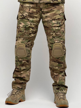 Тактичні військові штани з наколінниками Multicam для військових ЗСУ Розмір L