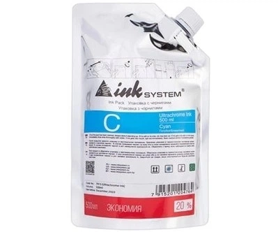 Чернила InkSystem для Epson L Series (Cyan) 500ml Светостойкие (003528)