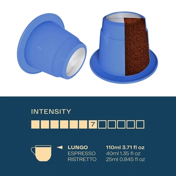 Кофе в капсуле Boseco Lungo Intenso, 1 капсула Nespresso