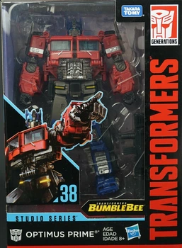 Трансформеры Вояджер Оптимус Прайм Transformers: Bumblebee - Studio Series 38 Voyager Class Optimus Prime Hasbro