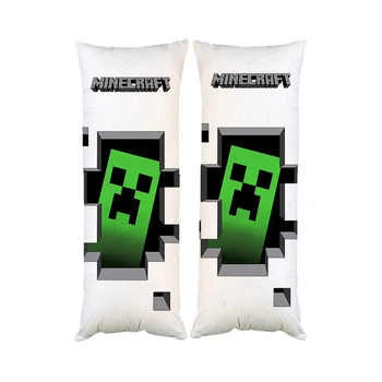 Подушка дакимакура Крипер Майнкрафт Minecraft декоративная ростовая подушка для обнимания 30*60