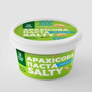 Арахісова паста Green Lane SALTY із сіллю 500 г