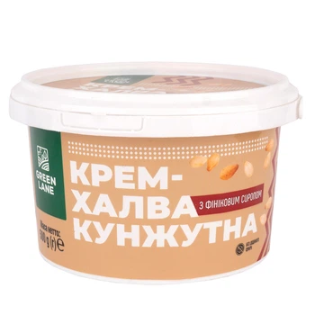 Крем-халва Green Lane кунжутная с финиковым сиропом 500 г