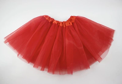 Спідниця пачка з фатину Handmade 3-8 років 98-128 см Червона