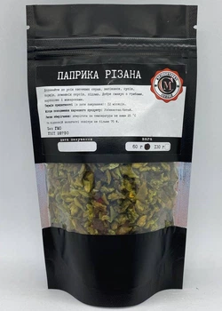 Паприка зеленая резаная Министерство Специй 60г