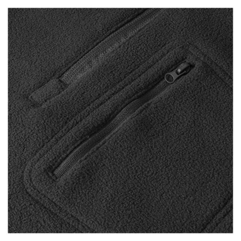 Флисовый пуловер Condor 1/4 Zip Fleece Pullover 607 Medium, Чорний