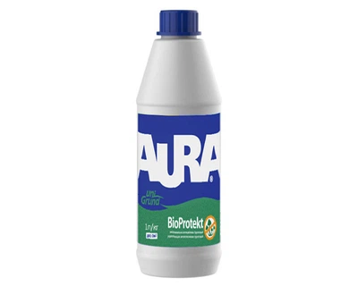 Грунтовка антисептическая AURA UNIGRUND BIOPROTEKT глубокого проникновения 1л