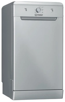 Посудомийна машина Indesit 10 комплектів, A+, 45 см, сріблястий (DSCFE1B10SRU)