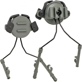 Кріплення адаптер на каску шолом HL-ACC-43-OD для навушників Peltor/Earmor/Walkers (olive)