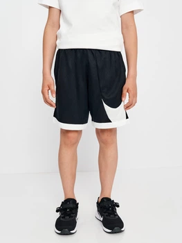 Дитячі шорти на резинці Nike B Nk Df Hbr Basketball Short DM8186-010 122-128 см (XS) Black/White/White/White (195245218409)