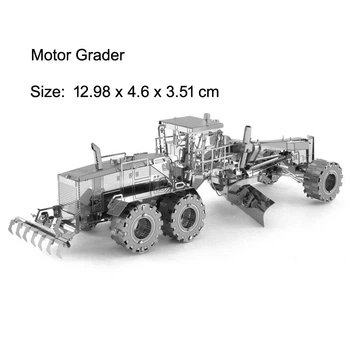 3D металевий пазл Motor Grader