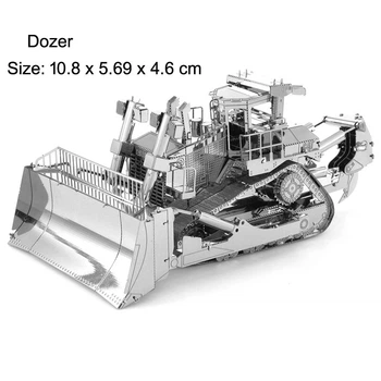 3D металевий пазл Dozer