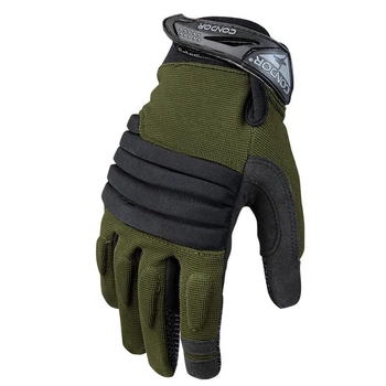 Тактические защитные перчатки Condor STRYKER PADDED KNUCKLE GLOVE 226 Small, Sage (Зелений)