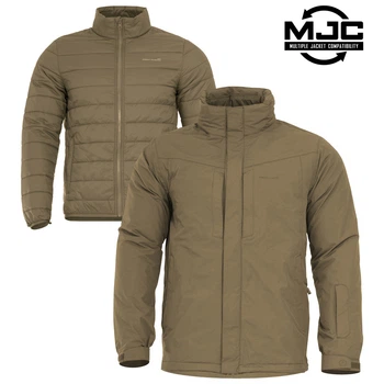 Утепленная мембранная парка 3в1 Pentagon GEN V 3.0 K01002-3.0 Large, Койот (Coyote)