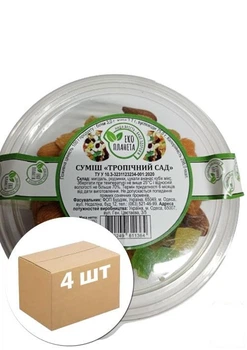 Ассорти (Тропический сад) ТМ "Эко-планета" 150г упаковка 4шт (89962)