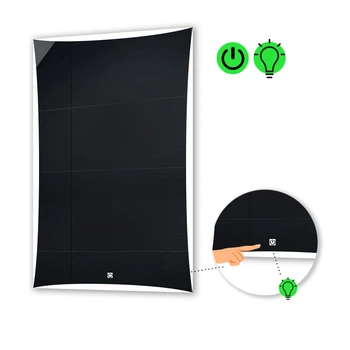 LED-зеркало 100x80см, с сенсорной кнопкой управления, модель Amado (Amado142)