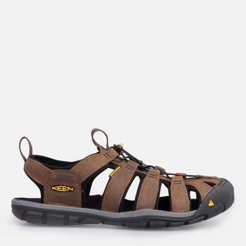 Sandały męskie skórzane Keen Clearwater C Le 800350-60-9 47 (13US) 31 cm Brązowe (887194477586)