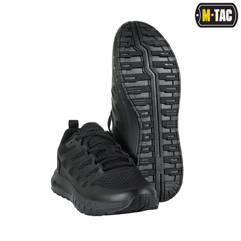 Кроссовки кеды обувь для армии ВСУ M-Tac Summer sport летные сетка черные 45