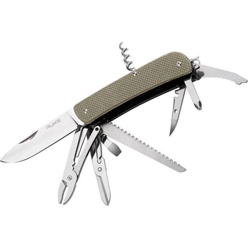 Многофункциональный нож Ruike Criterion L51, (8.5 см) 12C27 / G10 зеленый, 23 инструментов