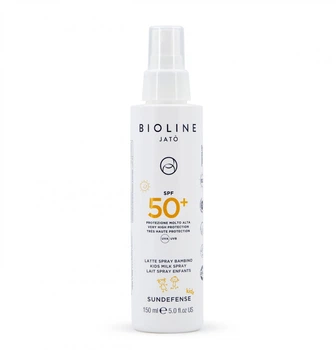 Солнцезащитное молочко для детей с очень высокой степенью защиты SPF 50+ BIOLINE JATO Sundefense Very Higt Protection Kids Milk Spray 150 мл (SDR32150)