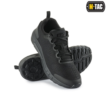 Чоловічі тактичні кросівки літні M-Tac розмір 45 (29,7 см) Чорний (Summer Pro Black)