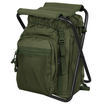 Рюкзак складний зі стільцем 2 в 1 Mil-Tec 20л Olive 14059001