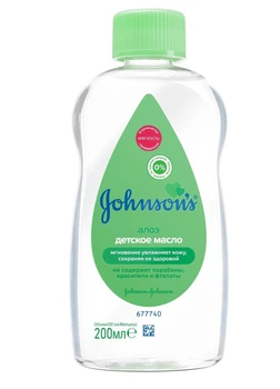 Дитяча олійка Johnson’s Baby з алое 200 мл (8410207115889)