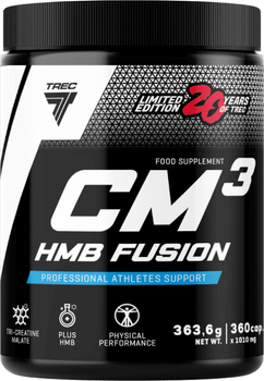 Передтренувальний комплекс Trec Nutrition CM3 HMB Fusion 360 капсул (5902114042288)
