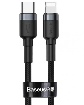 Кабель BASEUS CATLKLF-G1 18W/PD, 1м|black