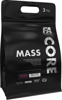 Gainer FA Nutrition Core Mass 3 kg Biała czekolada-kokos (5902448221786)