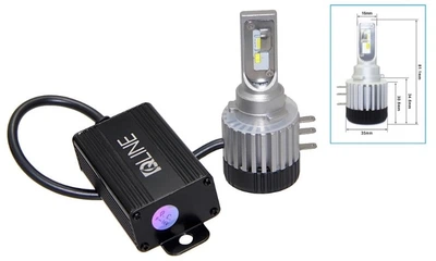 LED лампы Qline Alpha H15W CanBus 6000K