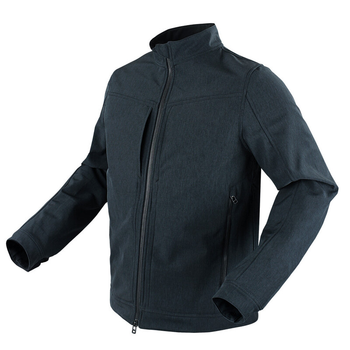 Тактичний софтшелл цивільного вигляду Condor INTREPID SOFTSHELL JACKET 101133 Medium, Slate (Сірий)