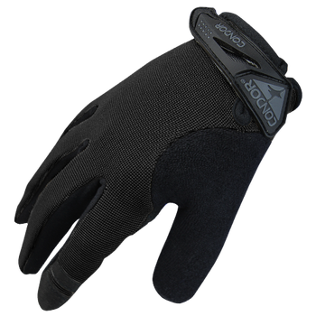 Тактичні сенсорні рукавички тачскрин Condor Shooter Glove 228 Medium, Чорний