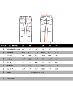 Всесезонные тактические штаны Condor ODYSSEY PANTS (GEN II) 101176 32/34, Чорний