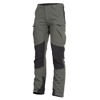 Экспедиционные тактические горные усиленные штаны Pentagon VORRAS K05016 33/32, Camo Green
