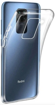 Чехол Transparent Case на Xiaomi Redmi Note 9 прозрачный