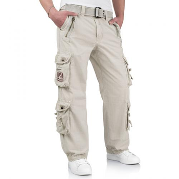 Штани SURPLUS ROYAL TRAVELER TROUSER Surplus Raw Vintage Royal White, 6XL (Білий)