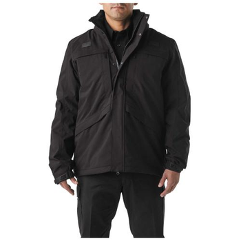 Куртка демисезонная 5.11 Tactical 3-in-1 Parka 2.0 Tactical Black 3XL (Черный) Тактическая