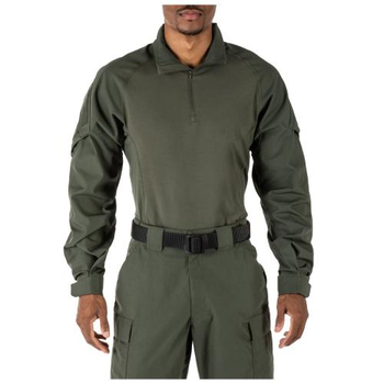 Сорочка під бронежилет 5.11 Tactical Rapid Assault Shirt 5.11 Tactical TDU Green, XL (Зелений)