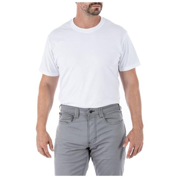 Футболка с коротким рукавом 5.11 Utili-T Crew - Three Pack (3 шт. в комплекте) 5.11 Tactical White 2XL (Белый) Тактическая