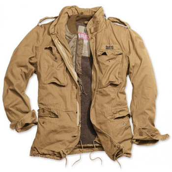 Куртка со съемной подкладкой Surplus Regiment M65 Jacket Surplus Raw Vintage Beige 2XL (Бежевый)