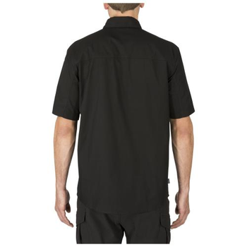 Сорочка с коротким рукавом 5.11 Stryke Shirt - Short Sleeve 5.11 Tactical Black, L (Черный) Тактическая