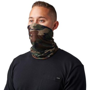 Мультифункціональний головний убір 5.11 Halo Neck Gaiter 5.11 Tactical Woodland (Вудленд)