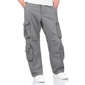 Штаны SURPLUS AIRBORNE VINTAGE TROUSERS Surplus Raw Vintage Grey, 6XL (Серый) Тактические