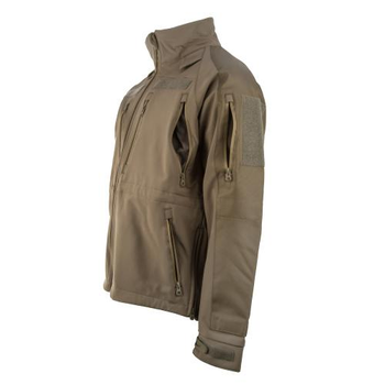 Куртка демісезонна Softshell Sturm Mil-Tec Olive 2XL (Олива)