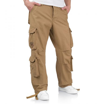 Штаны SURPLUS AIRBORNE VINTAGE TROUSERS Surplus Raw Vintage Beige, 5XL (Бежевый) Тактические